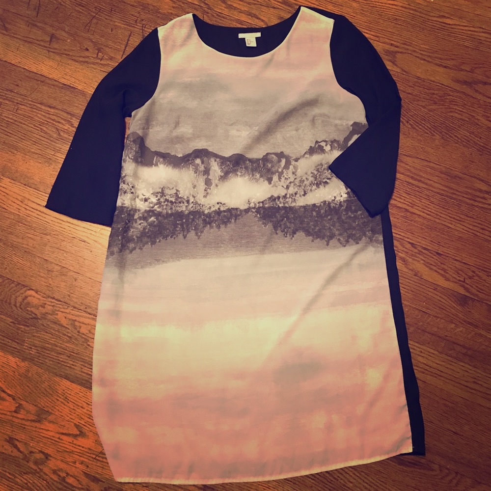 Grey “Silk” Dress