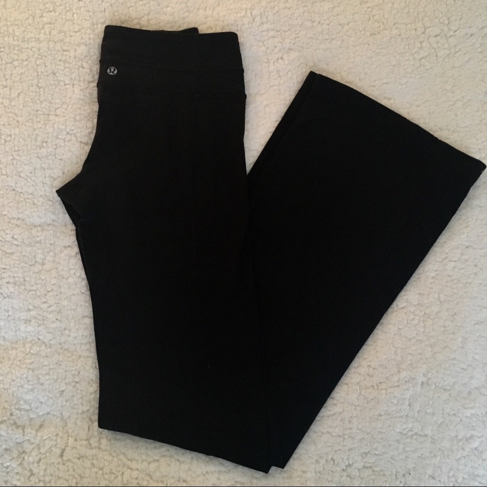 Lululemon Black Track Pants 4
