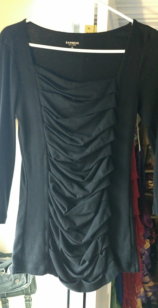 Black Sexy Basic Express Shirt