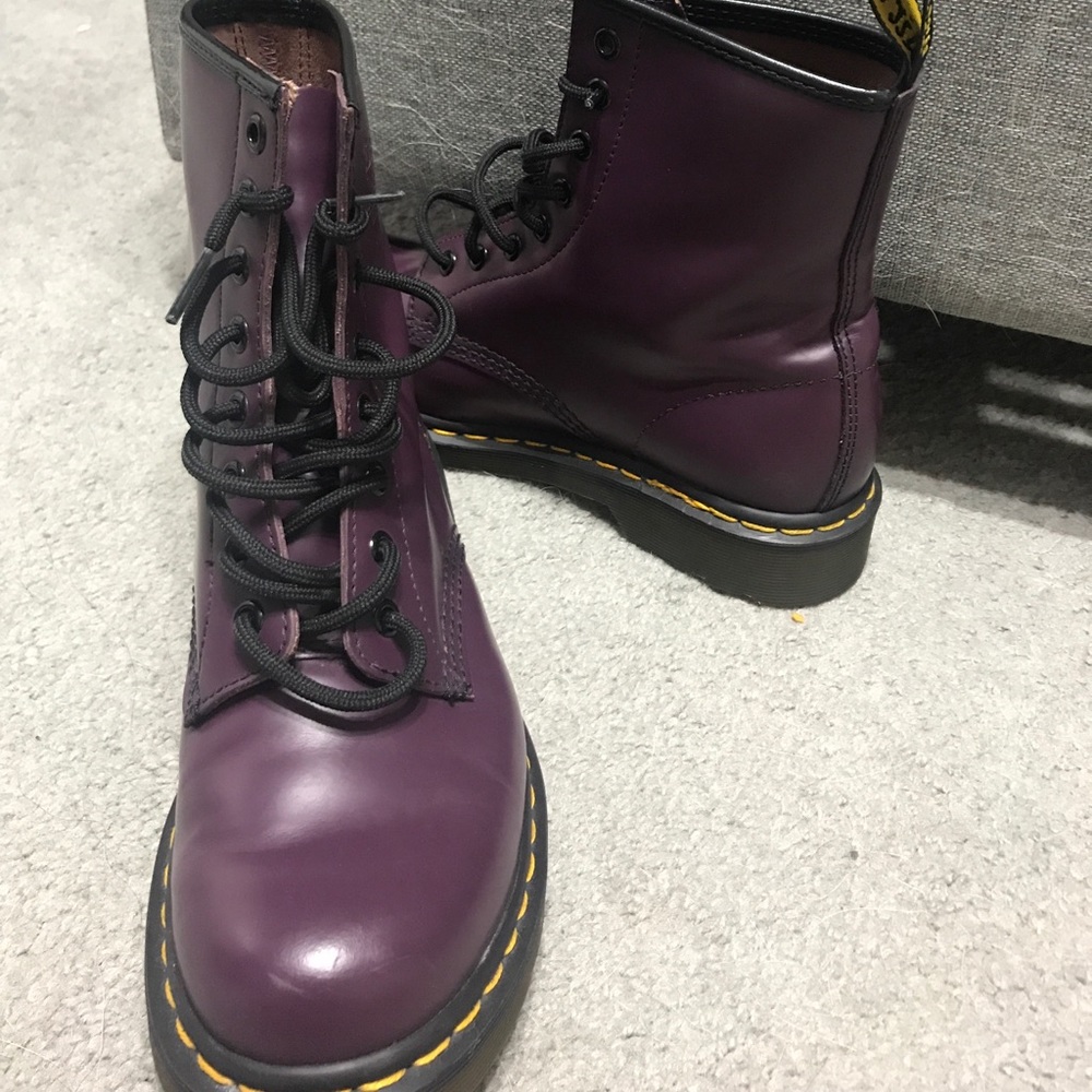 Plum Dr. Martens