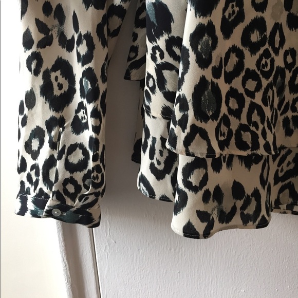 Zara Leopard Print Blouse - Picture 3 of 7