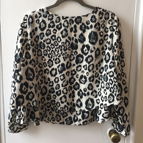 Zara Leopard Print Blouse - Picture 2 of 7