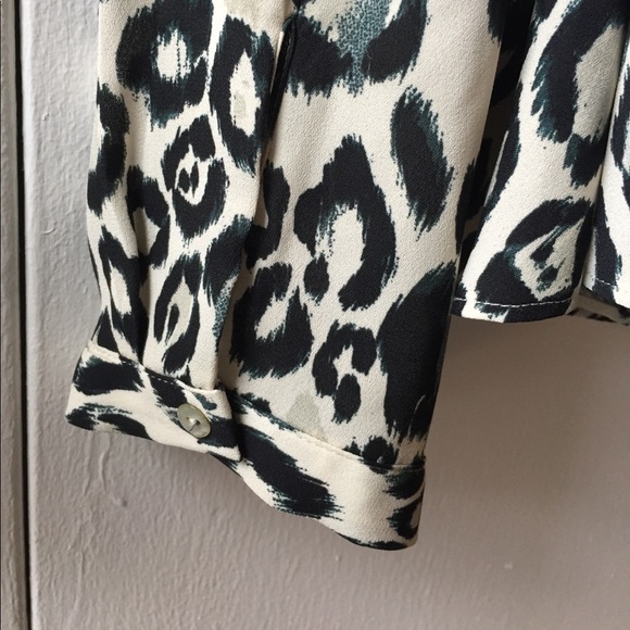 Zara Leopard Print Blouse - Picture 5 of 7