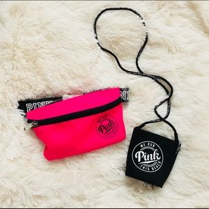 VS PINK fanny pack and loozie