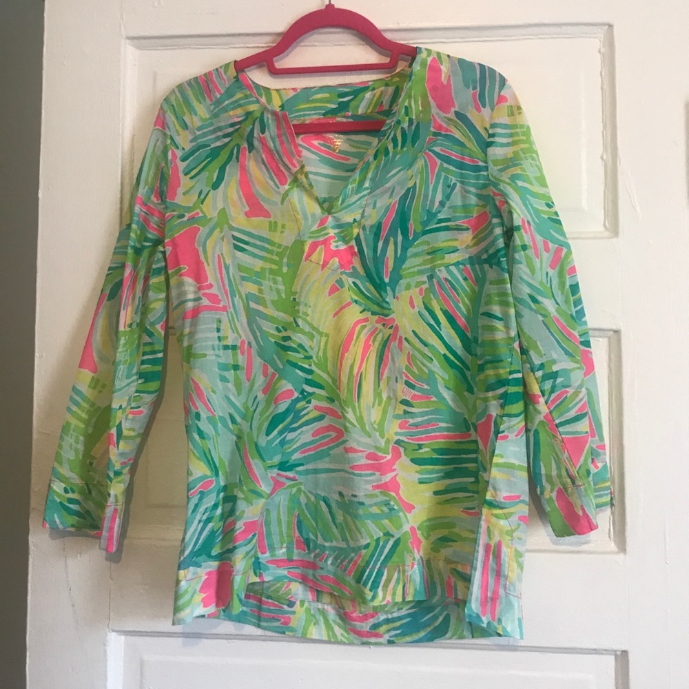 Lilly Pulitzer tunic, like new!