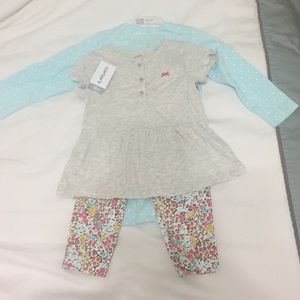 Carters babygirl set-18mts