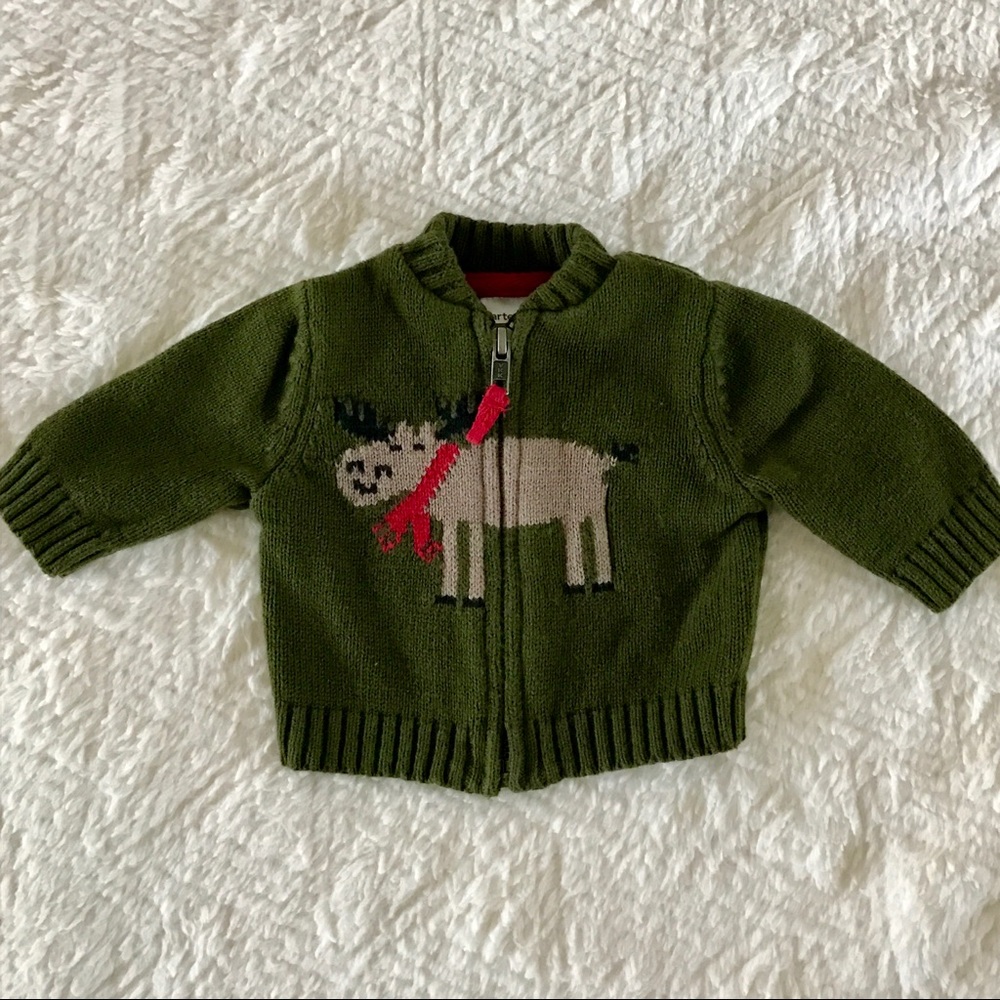 Carter's Baby Christmas Sweater ❤️