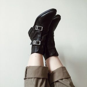 Free People Outsiders Moto Boot