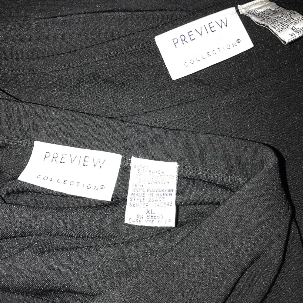 Long skirt with matching tank top