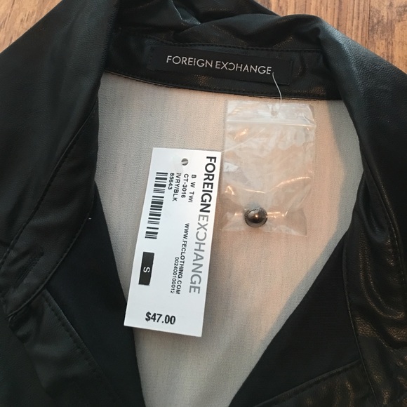 Foreign Exchange Cut-out Shirt - Picture 2 of 2