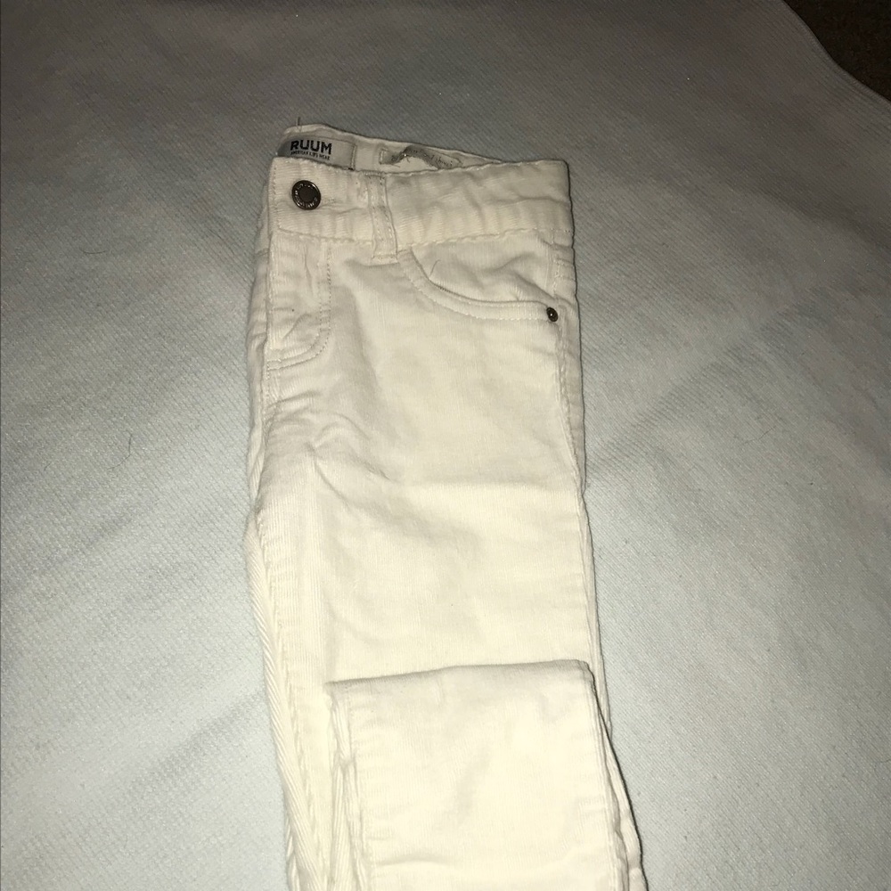 White kids jeans