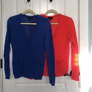 J.Crew Jewel Button Cardigans