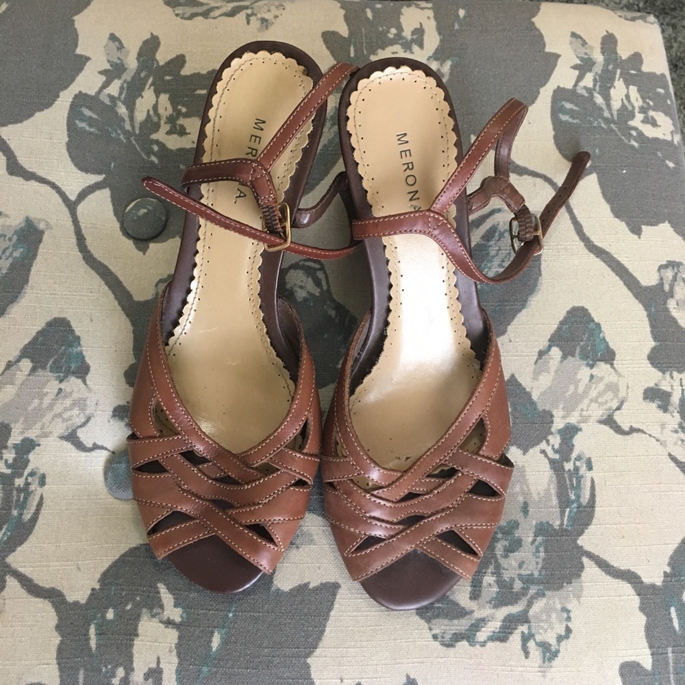 Brown Strappy Sandals