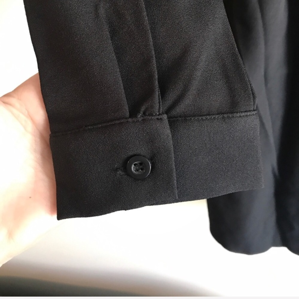 Trench Coat Waterfall Tie Waist Winter Jacket Open - Picture 6 of 8
