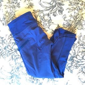 Lululemon Cobalt Blue Cropped Pant Size 4