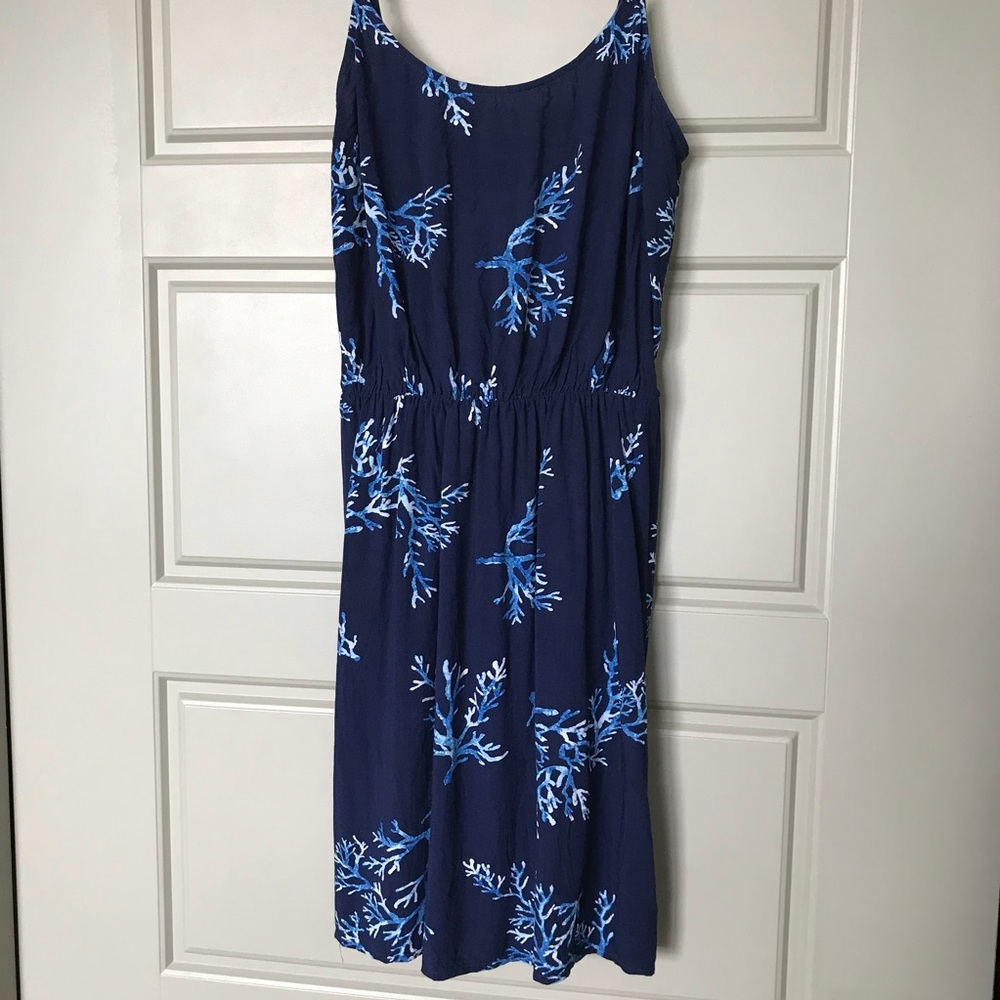 Old Navy Patterned Blue Sundress
