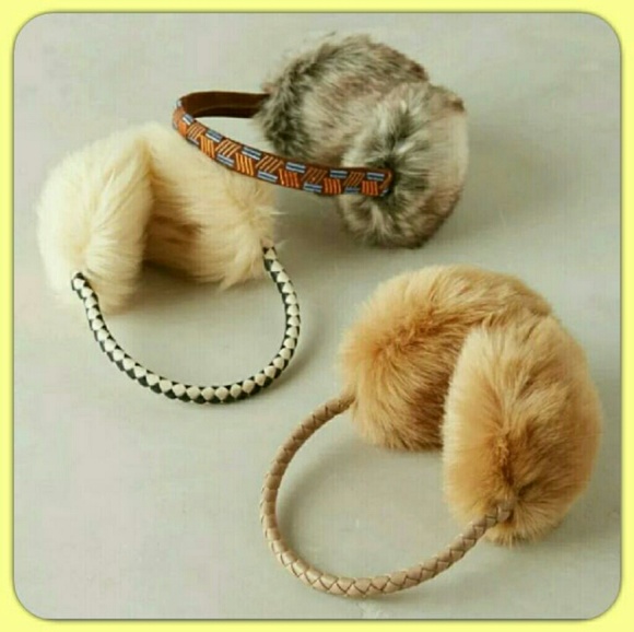 Anthropologie Accessories - 🆕Anthropologie✨ Checkered Ear Muffs