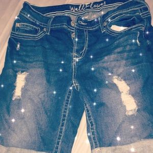 Authentic denim jean shorts! Size 11 juniors!