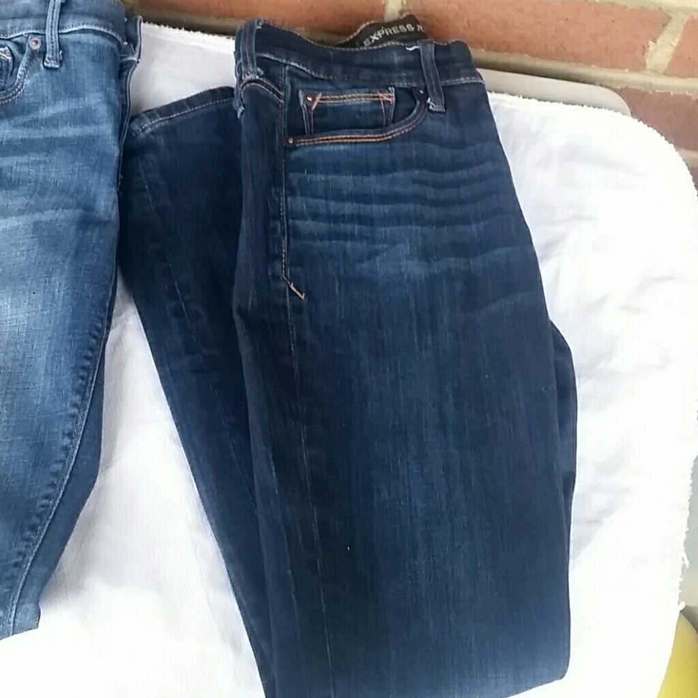 2 Express jeans leggings
