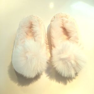 Restoration Hardware toddler girls slippers