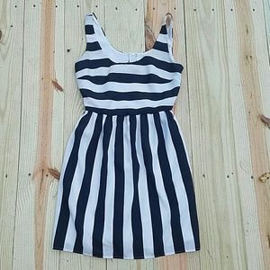 Stripped Mini Dress
