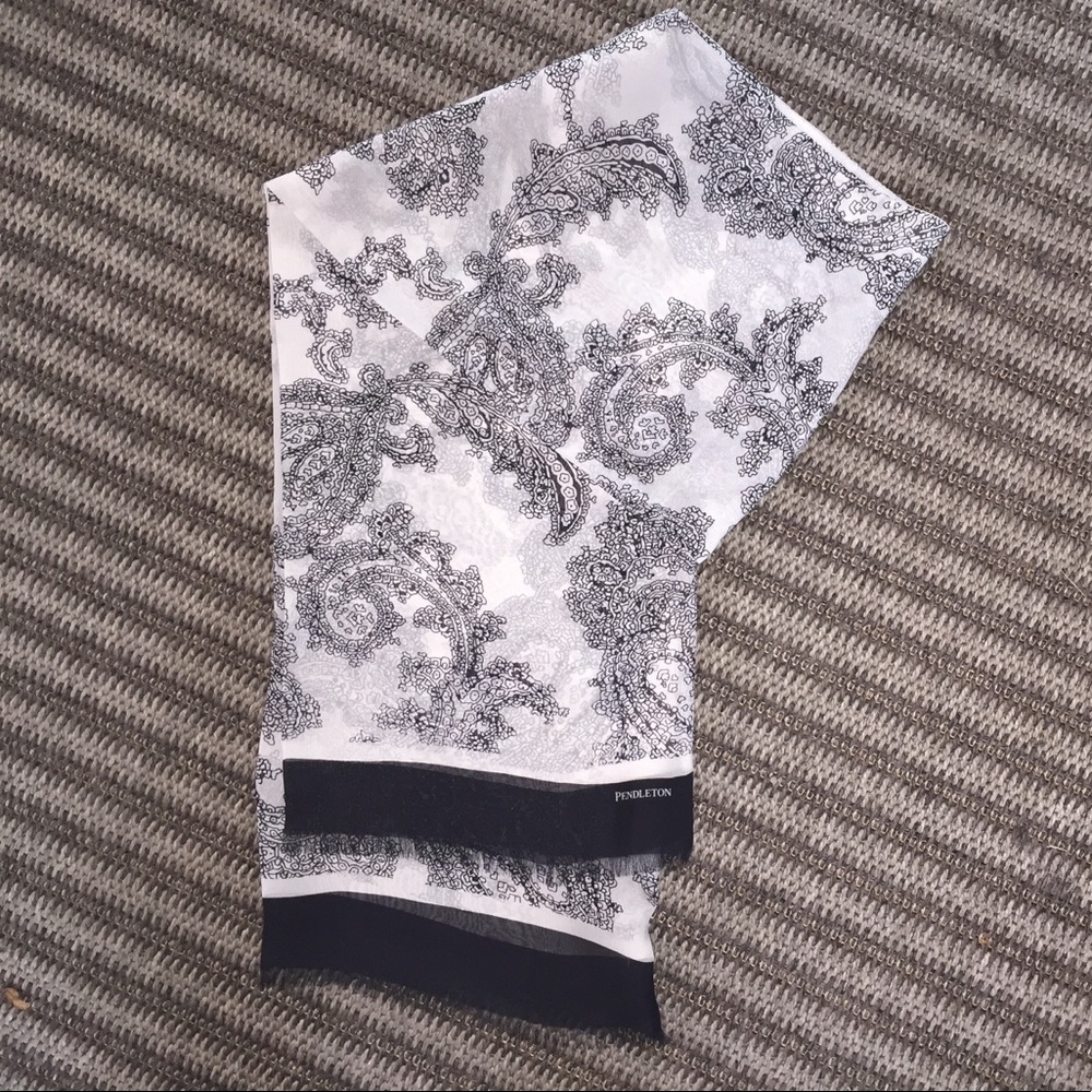 Silk Pendleton Scarf