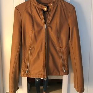 Faux Leather Jacket