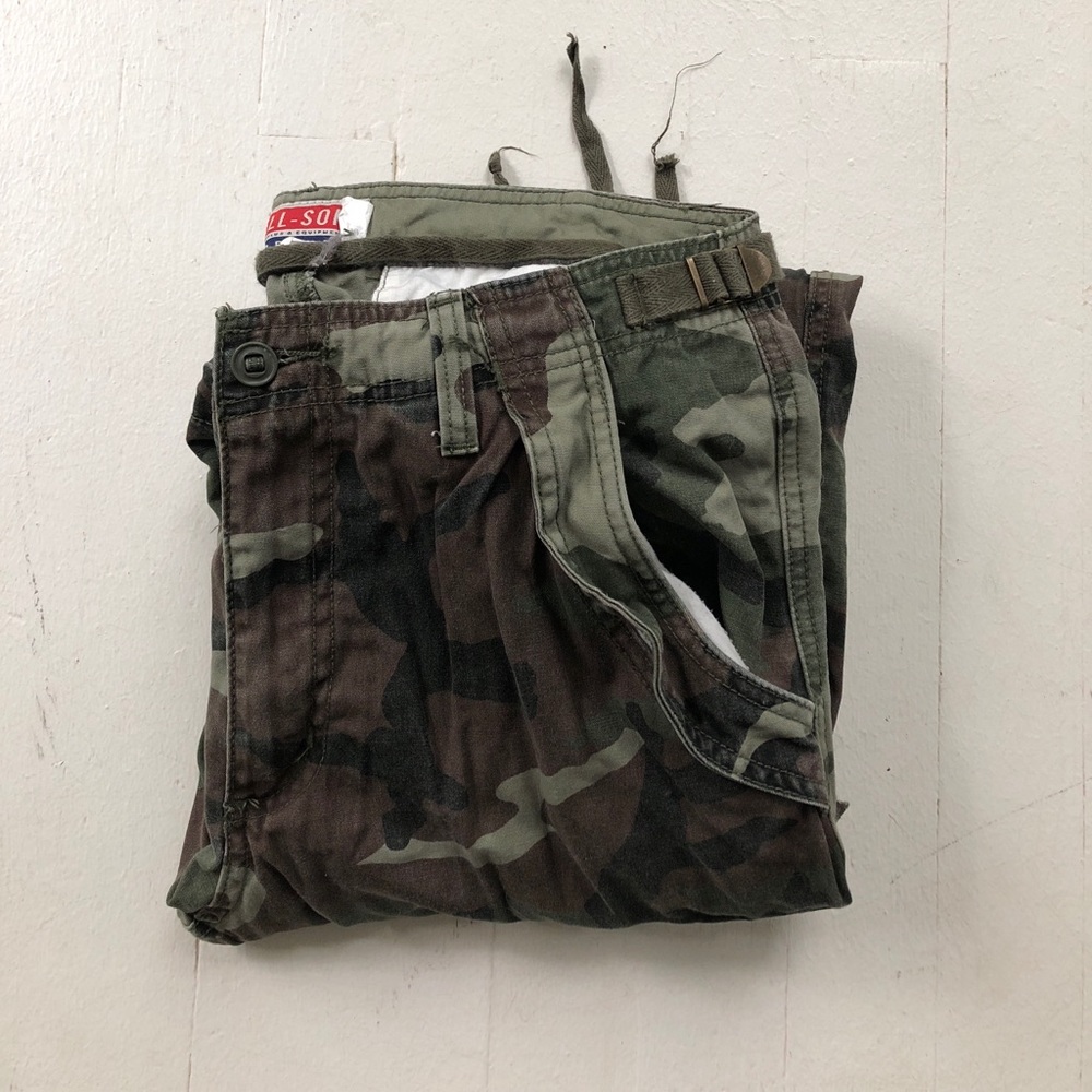 All-Son Brand Camo Cargo Pants