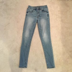 American Eagle super stretch high rise jegging