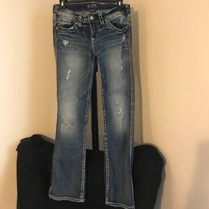 Silver jeans in boot cut