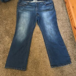 Torrid jeans- re-posh (too big).