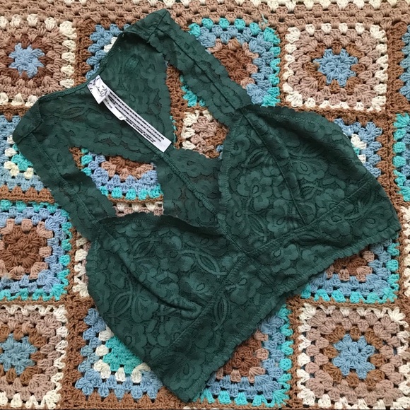 Free People Other - 🌺FREE PEOPLE🌺 Galloon Lace Racerback Bra XS
