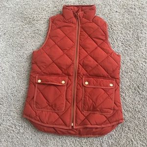 J crew quilted vest