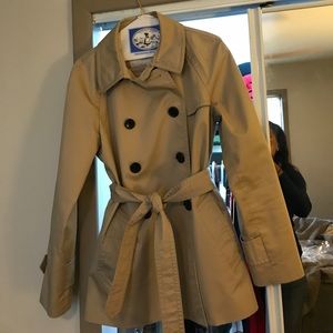 COACH khaki trench
