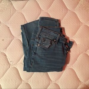 bullhead high rise jeans