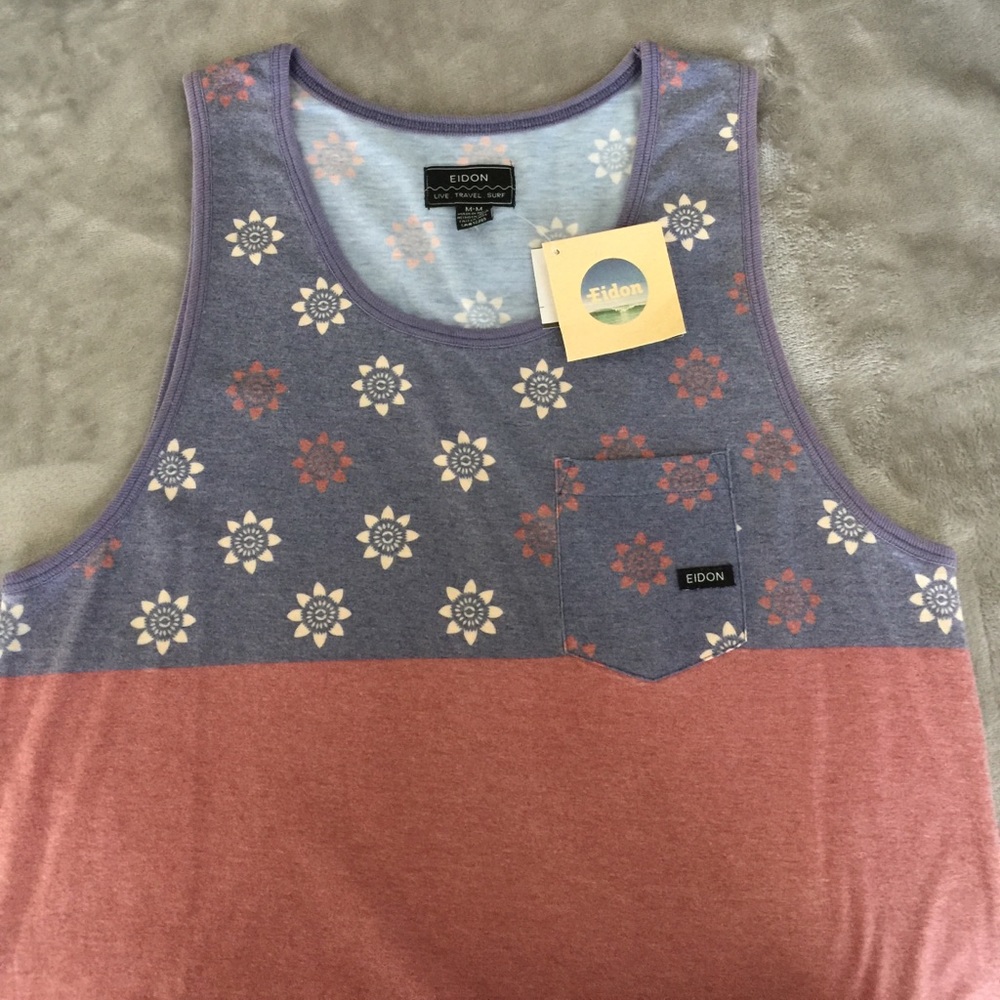 Eidon Men's Tank top Med. NWT