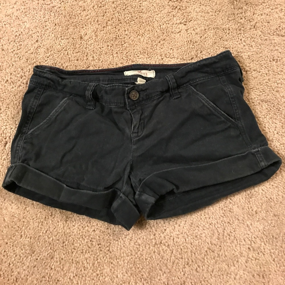 Navy blue hollister shorts