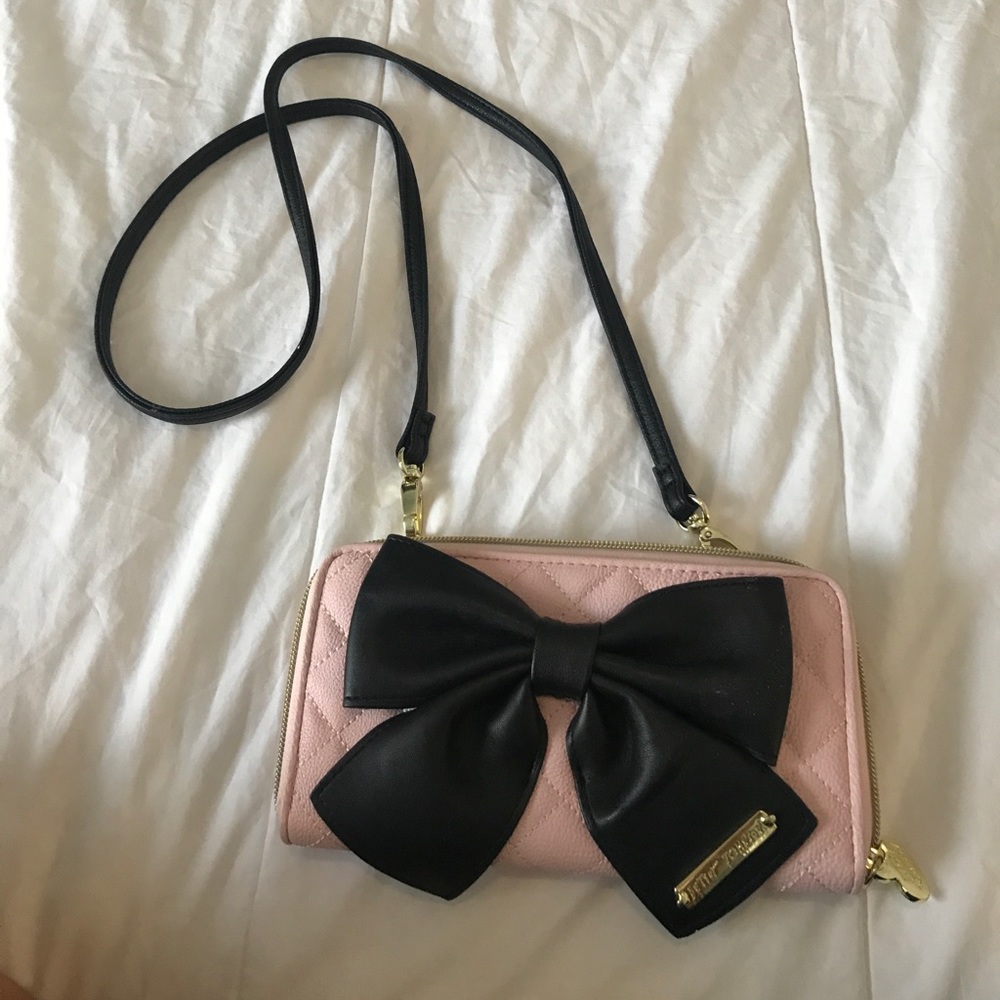 Betsey Johnson across the body clutch
