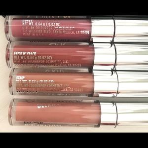 Colourpop mini liquid lipsticks bundle