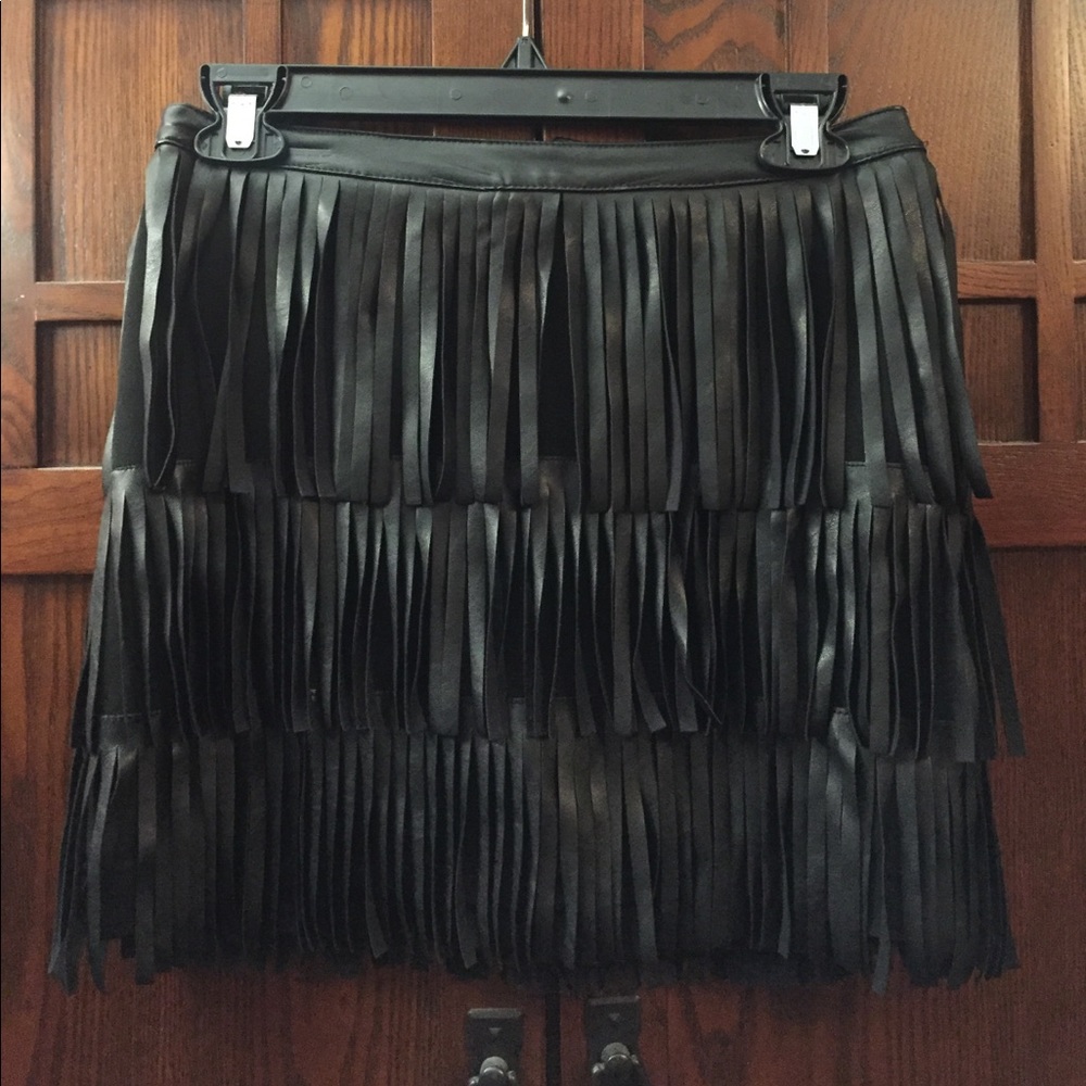 H&M Pleather Fridge Skirt