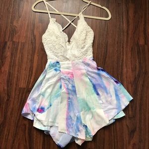 LF rumor boutique romper size xs