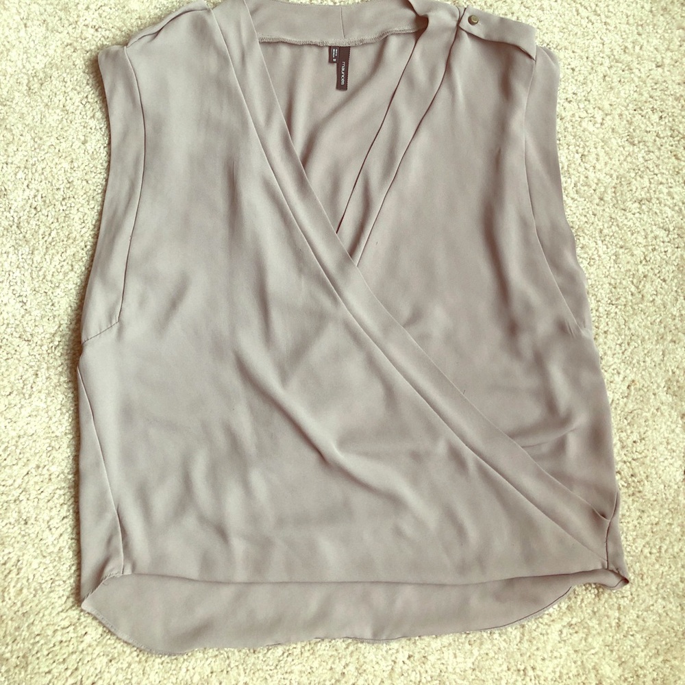 Maurice’s Gray high low Tank Top
