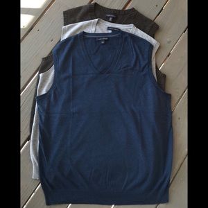 3/$45 or $18/each Banana Republic Sweater Vests
