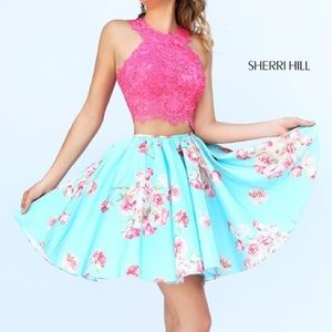 Sherri Hill 2 Piece Homecoming Dress