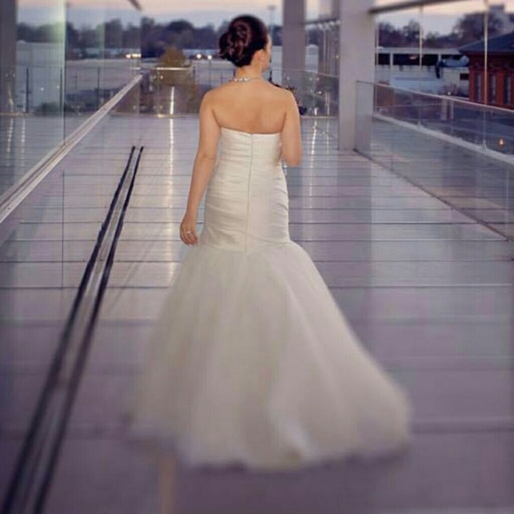 Vera Wang wedding dress, bustier, pettiskirt - Picture 3 of 3