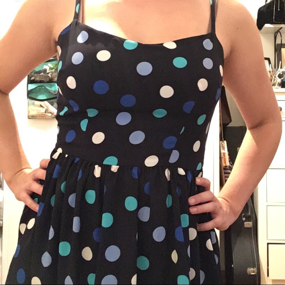 ModCloth polka dot dress