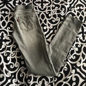 Grey 524 Too Superlow Levi’s Jeans