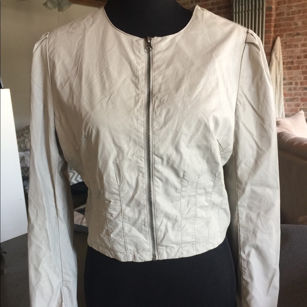 Light beige jacket Size L