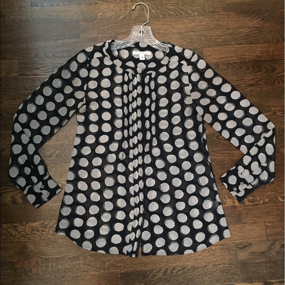 HP🎉 BANANA REPUBLIC Sheer Button-Down Top
