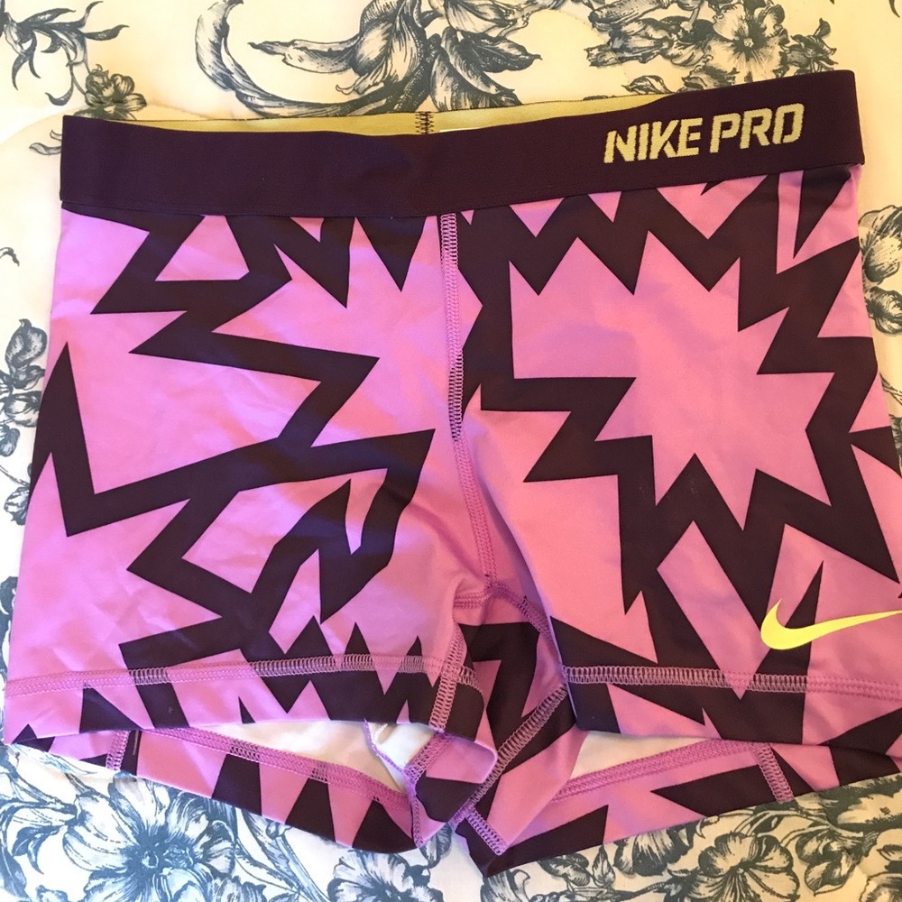 Nike Pro Purple shorts Size M